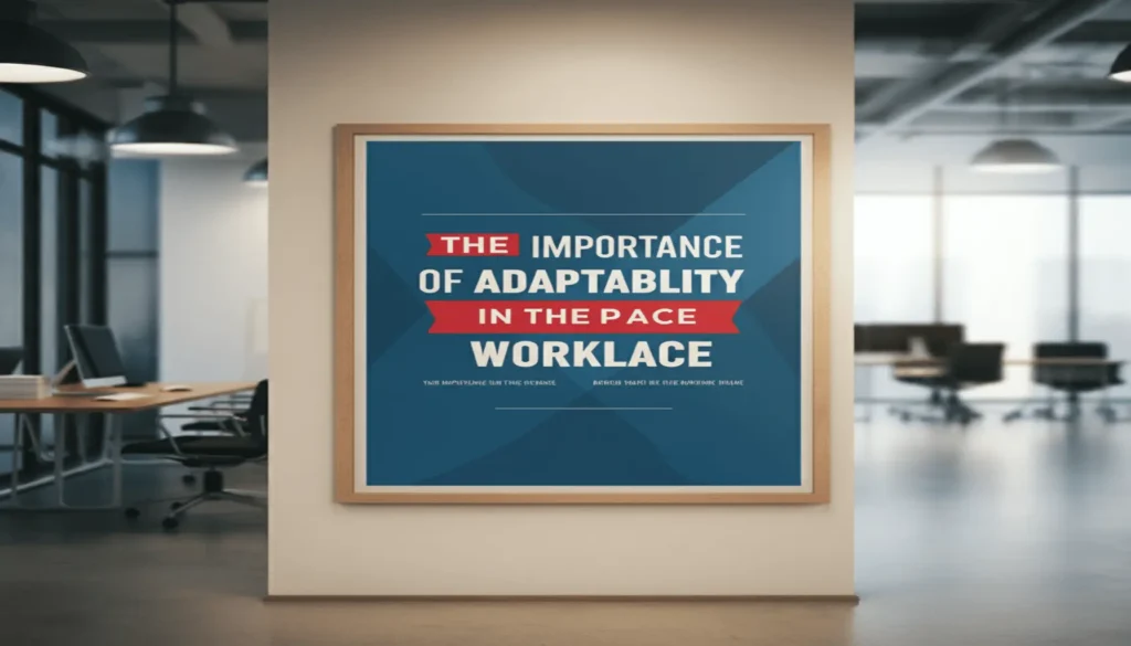 The Importance of Adaptability in the Workplace