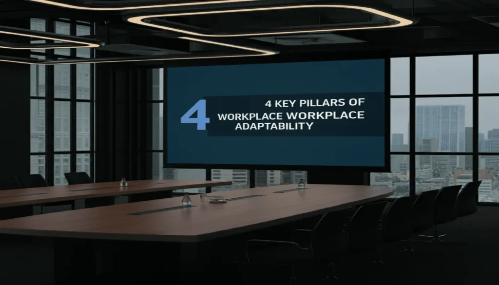 The 4 Key Pillars of Workplace Adaptability