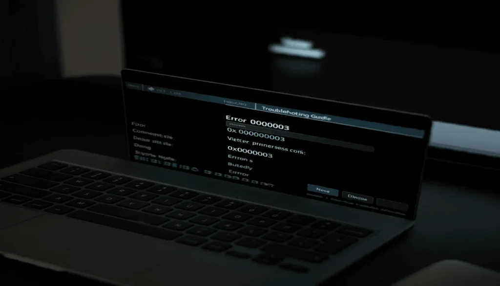 Fix Error 0x00000003: complete Troubleshooting Guide