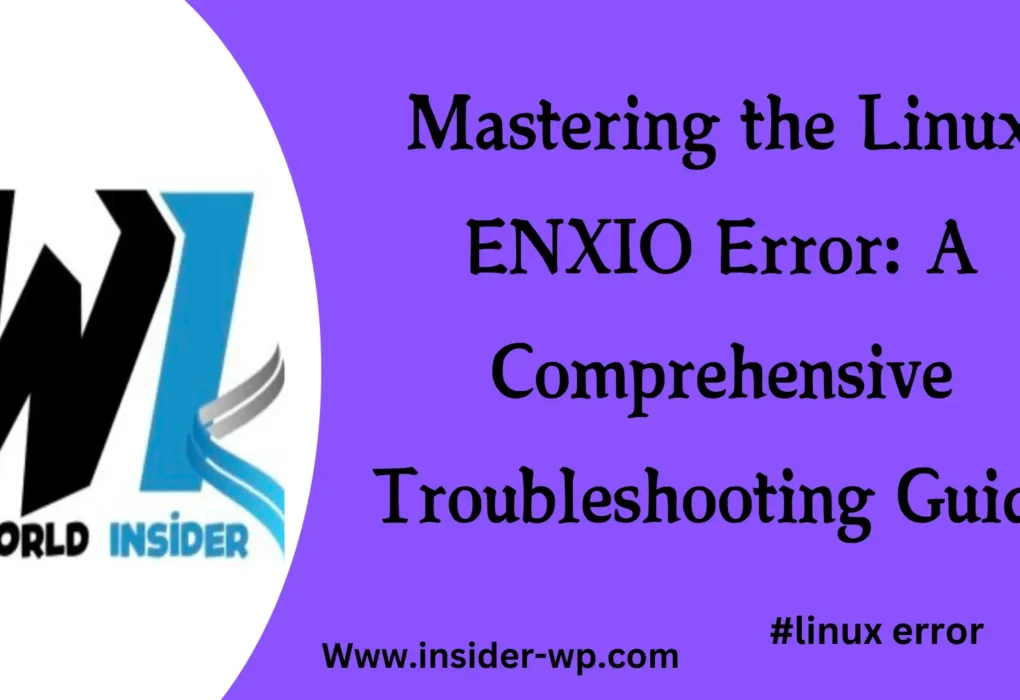 Mastering Linux ENXIO Error: Troubleshooting Guide